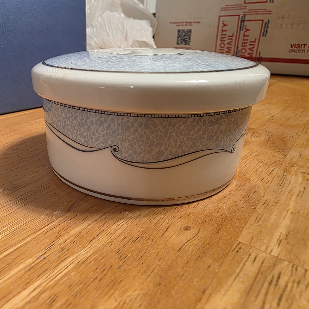 Wedgwood Bone China Jewelry Box